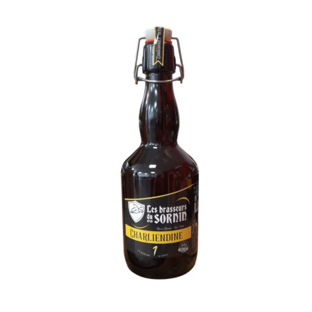 BIERE CHARLIENDINE BLONDE CRUCHON VERRE 1L