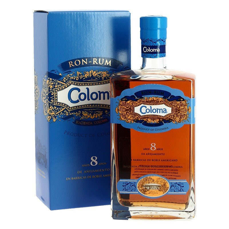 RHUM COLOMA 8 ANS 70CL 40°