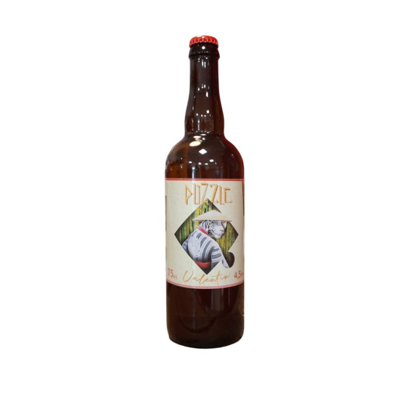 BIERE PUZZLE BLANCHE VALENTIN 75CL BIERE PUZZLE BLANCHE VALENTIN 75CL