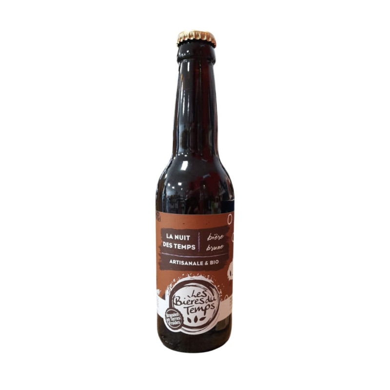 BIERE BRUNE BIERE DU TEMPS 33CL