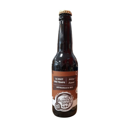 BIERE BRUNE BIERE DU TEMPS 33CL