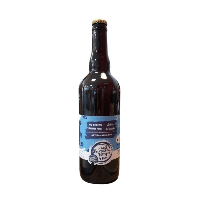 BIERE BLANCHE BIERE DU TEMPS 75CL BIERE BLANCHE BIERE DU TEMPS 75CL